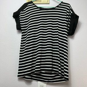 Christian Siriano stripped womens shirt